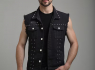 DŽÍSKA bez rukávů/Vesta BLACK SPIKE  