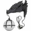 Nástěnná lampa s drakem Dragon head  