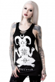 Gothic tunika KILLSTAR Demonday Slasher vest KSRA000349  