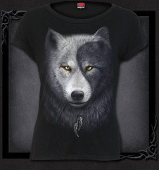 Dámské Tričko Spiral Tvář vlka WOLF CHI TR393372