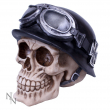 Lebka Iron Cross Biker Skull  