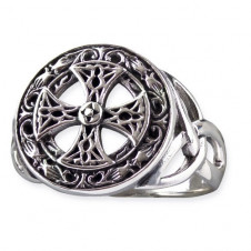 Prsten chirurgická ocel Keltský kříž Celtic Cross
