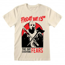 Tričko HORROR - FRIDAY THE 13TH - THE DAY EVERYONE FEARS