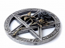 Dekorace Alchemy Gothic - Pentagram a růže Ruah Vered  