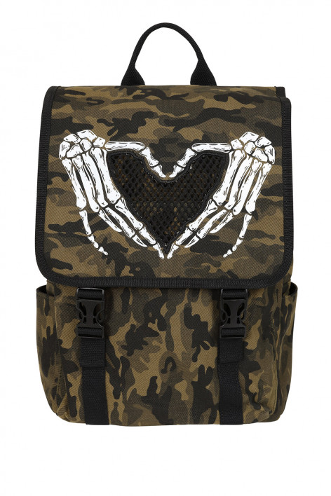 Batoh DARKEST LOVE Camo Green  