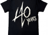Metalové tričko Metallica - 40th Anniversary Songs Logo  