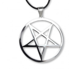 Přívěsek chirurgická ocel Satanic Pentagram