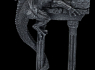 Svícen s drakem Black dragon  