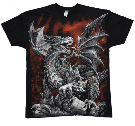 Tričko s drakem KING OF DRAGON FAN-T325  