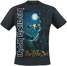 Pánské tričko Iron Maiden - Fear of the Dark Tree Sprite Rock Off IMTEE06MB