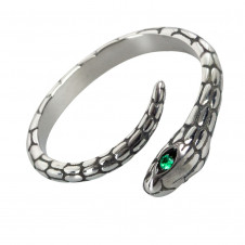 Prsten chirurgická ocel Had Snake