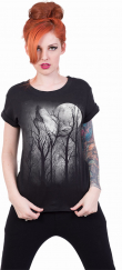 Dámské tričko s vlkem FOREST WOLF DS146372  