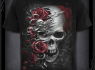 Tričko Spiral Lebka a růže SKULLS N ROSES DS140600 Tričko Spiral Lebka a růže SKULLS N ROSES DS140600