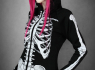 Dámská mikina SKELETON HOODIE  