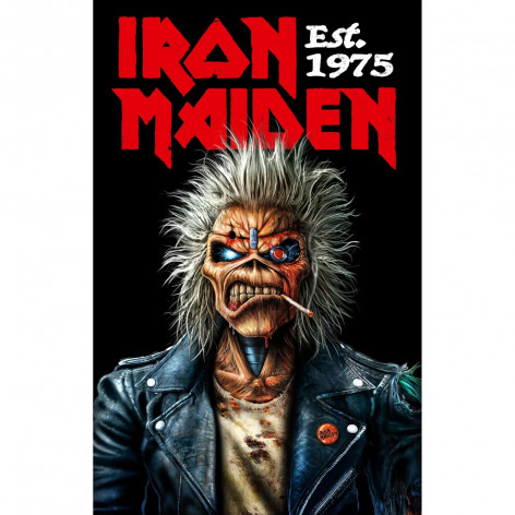 Vlajka IRON MAIDEN - EST 1975  