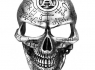 Přezka Alchemy Gothic - Omega Skull  