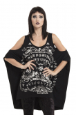 Dámské tričko Ouija Cape Top TPA1891BLK  