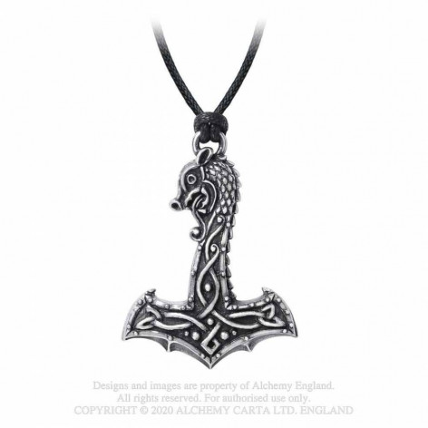 Přívěsek Alchemy Gothic - Drakkar Hammer  