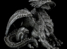 Figurka/soška malý drak Black Dragon 6  