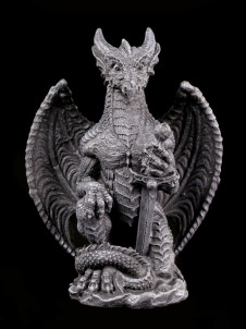 Figurka/soška malý drak Black Dragon 1