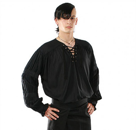 Košile Gothic pirat BAR5929  