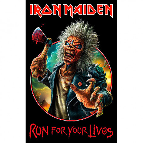 Vlajka Iron Maiden - Run For Your Lives  