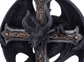 Svícen s drakem Dragon Cross Gold  