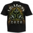 Metalové tričko Spiral KARANTÉNA 2020 - SELF ISOLATION DW254601  