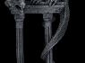 Svícen s drakem Black dragon  