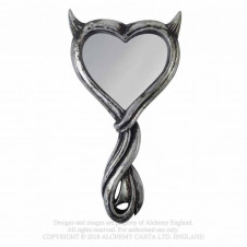 Zrcátko Alchemy Gothic Devil's Heart