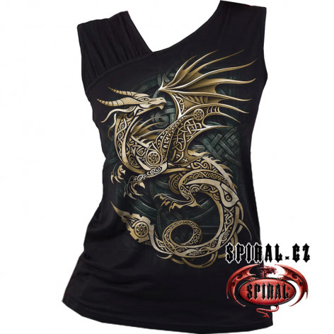 DÁMSKÉ TRIČKO Tričko Spiral CELTIC DRAGON  