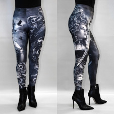 Legíny BLACK MADAME - FAN-L17