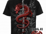 Tričko s drakem Spiral ORIENTAL DRAGON Tričko s drakem Spiral ORIENTAL DRAGON