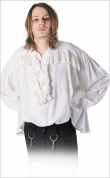 Košile Gothic pirat WHITE BAR5753W  