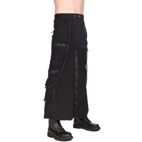 SUKNĚ PÁNSKÁ BLACK PISTOL Chain Skirt Denim  