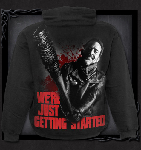 Mikina Spiral Živí Mrtví Walking Dead NEGAN G009M472  
