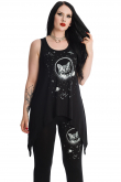 Dámský gothic top SPACE CAT  