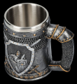Půllitr korbel Knight Tankard with swords  