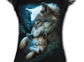 Dámské tričko s vlkem SPIRAL MOTHER'S LOVE FM179262   