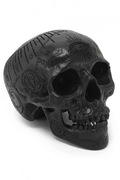 Velká lebka KILLSTAR Nephilim Resin Skull KSRA000207  