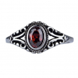 Prsten chirurgická ocel Ornament Red  