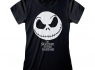 Dámské tričko THE NIGHTMARE BEFORE CHRISTMAS - JACK FACE & LOGO  