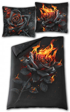 Povlečení Spiral BURNT ROSE