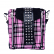 Kabelka BELLADONNA PINK CHECK  