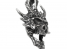 Přívěsek s lebkou chirurgická ocel Horned Skull  