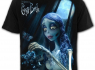 Unisex Tričko Spiral HORROR - CORPSE BRIDE - GLOW IN THE DARK...