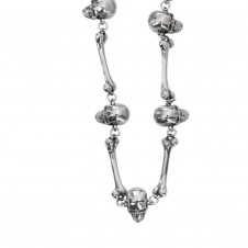 Řetízek s lebknou chirurgická ocel Skulls ´n´ Bones