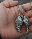 Přívěsek chirurgická ocel Vintage Angel Wings  