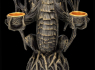 Svícen s drakem Tree dragon  