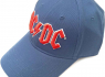 Kšiltovka/čepice AC/DC - Red Logo (Demin Blue)  